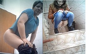 Видеонаблюдение в общественном туалете