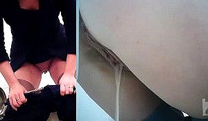 Парни побывали в женском туалете благодаря скрытой камере