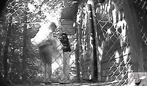 Свадебный писс возле туалета